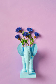 Emerald Kunstbloem Korenbloem 60cm blauw