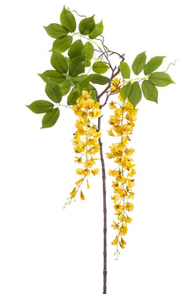 Emerald Kunstbloem Blauweregen geel 145cm