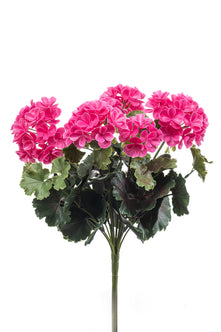 Emerald Kunstplant Geranium UV 41cm roze