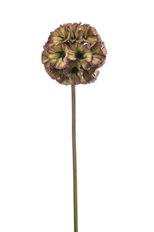 Emerald Kunstbloem Duifkruid 66cm groen/paars