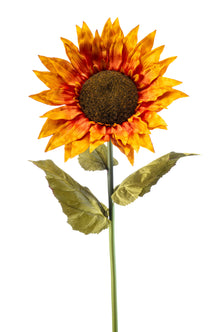 Emerald Kunstbloem Zonnebloem XL 90cm oranje