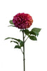 Emerald Kunstbloem Dahlia Pompon 74cm roze