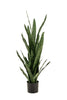 Emerald Kunstplant Sansevieria 115cm groen