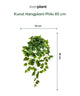 Everplant Kunst Hangplant Philo 85 cm