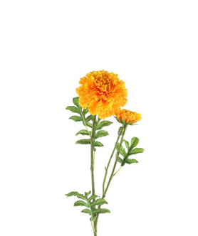 Everplant Kunstbloem Dahlia Oranje 63 cm