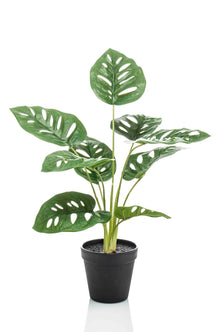 Emerald Kunstplant in pot Monstera Monkey 43cm