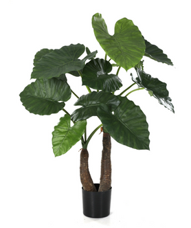 Everplant Kunstplant Alocasia Calidora Groen 100 cm